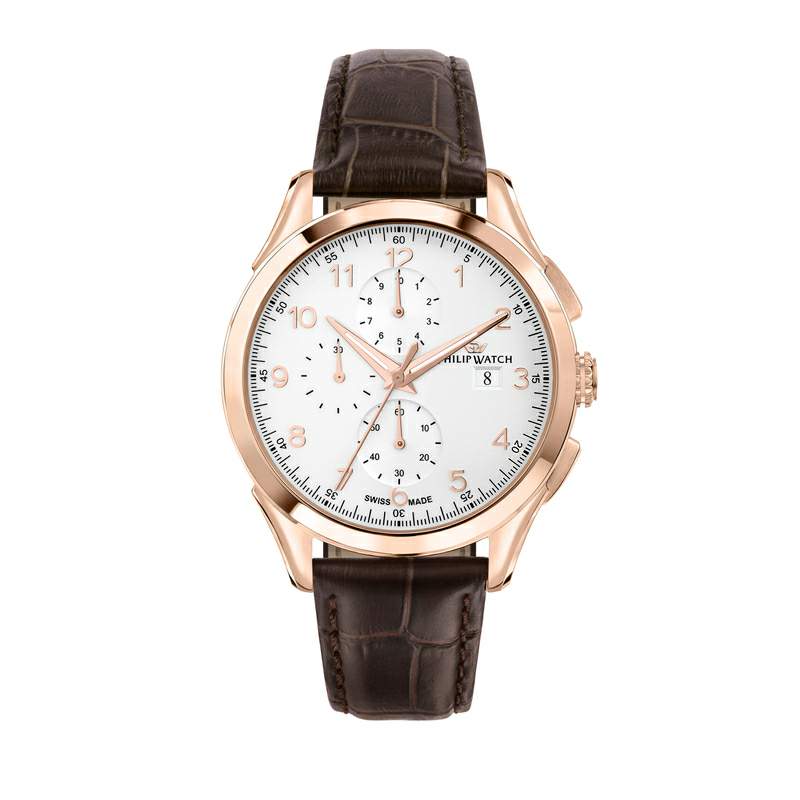 Ceas Barbati Philip Watch R8271217001 Swiss Made cronograf 41mm