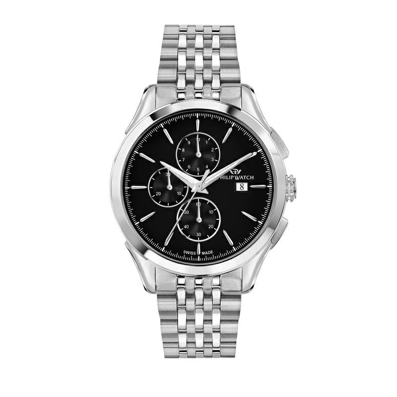 Ceas Barbati Philip Watch R8273217001 Swiss Made cronograf 41mm